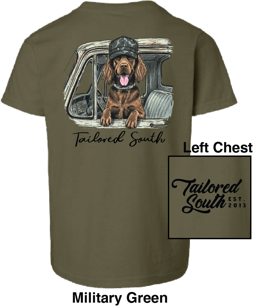 TS026Y - Youth Boykin Truck - Military Green