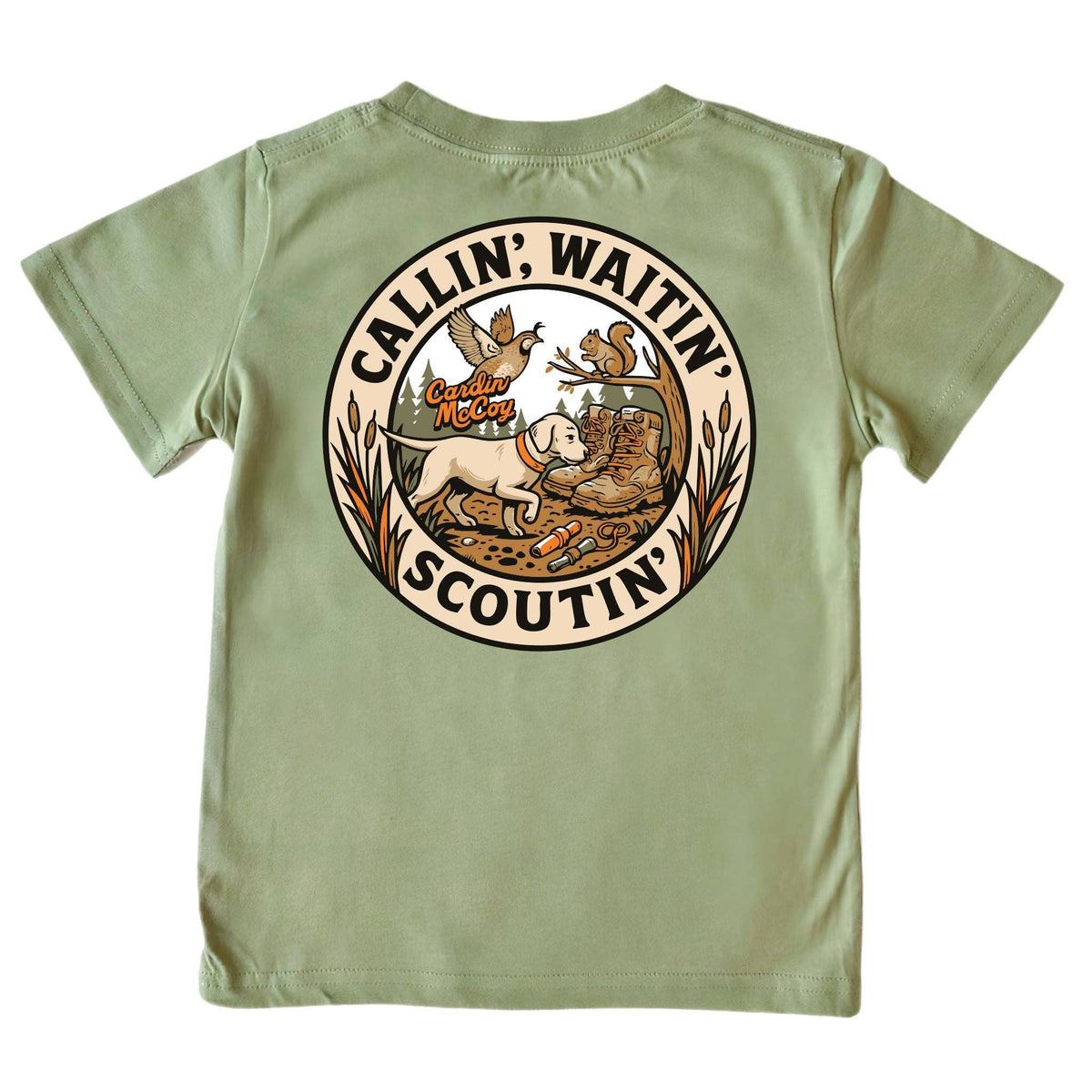 Kids' Callin' Waitin' Scoutin' Short-Sleeve Tee