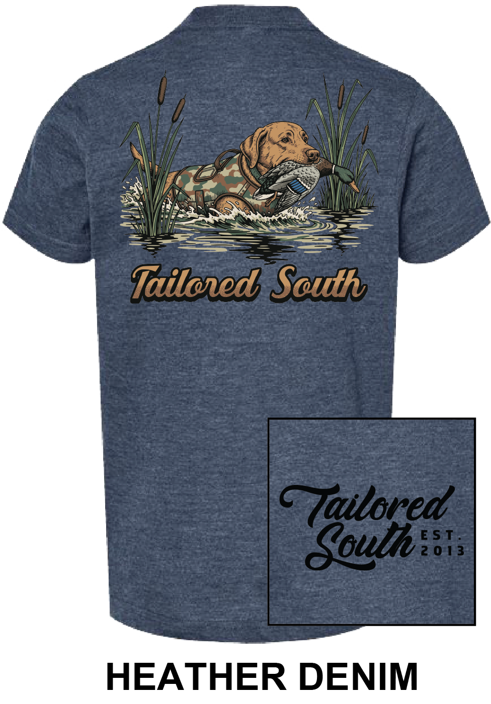 TS031Y - Youth Walking Lab - Heather Denim