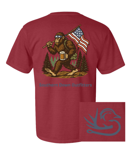 Big Foot Flag Tee