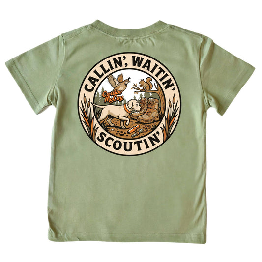 Kids' Callin' Waitin' Scoutin' Short-Sleeve Tee