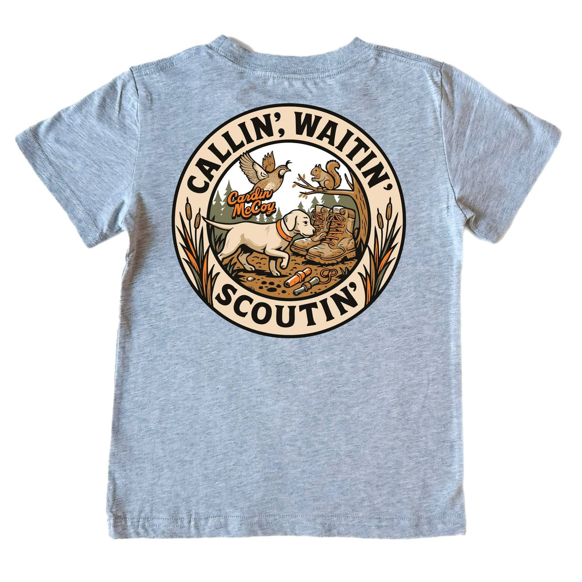 Kids' Callin' Waitin' Scoutin' Short-Sleeve Tee