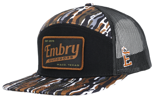Ranch 7-Panel "Retro" - Black