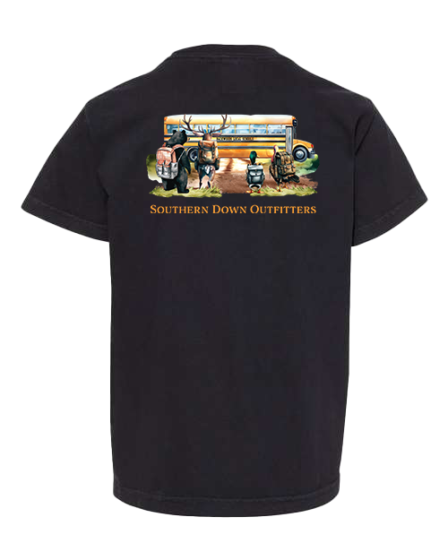 Kid Bus Back to School T Shirt